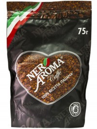 Кава розчинна Nero Aroma 75г