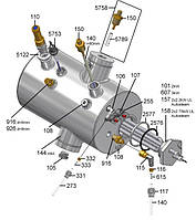 1T313004 Аварийный клапан SVWC-M 8-2.5 bar (560.0005.520)