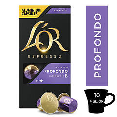 Кава в капсулах Nespresso L`OR Lungo Profondo 10шт