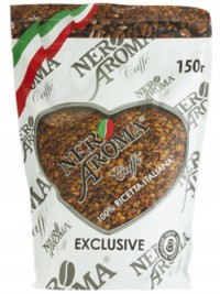Кава розчинна Nero Aroma EXCLUSIVE 150г