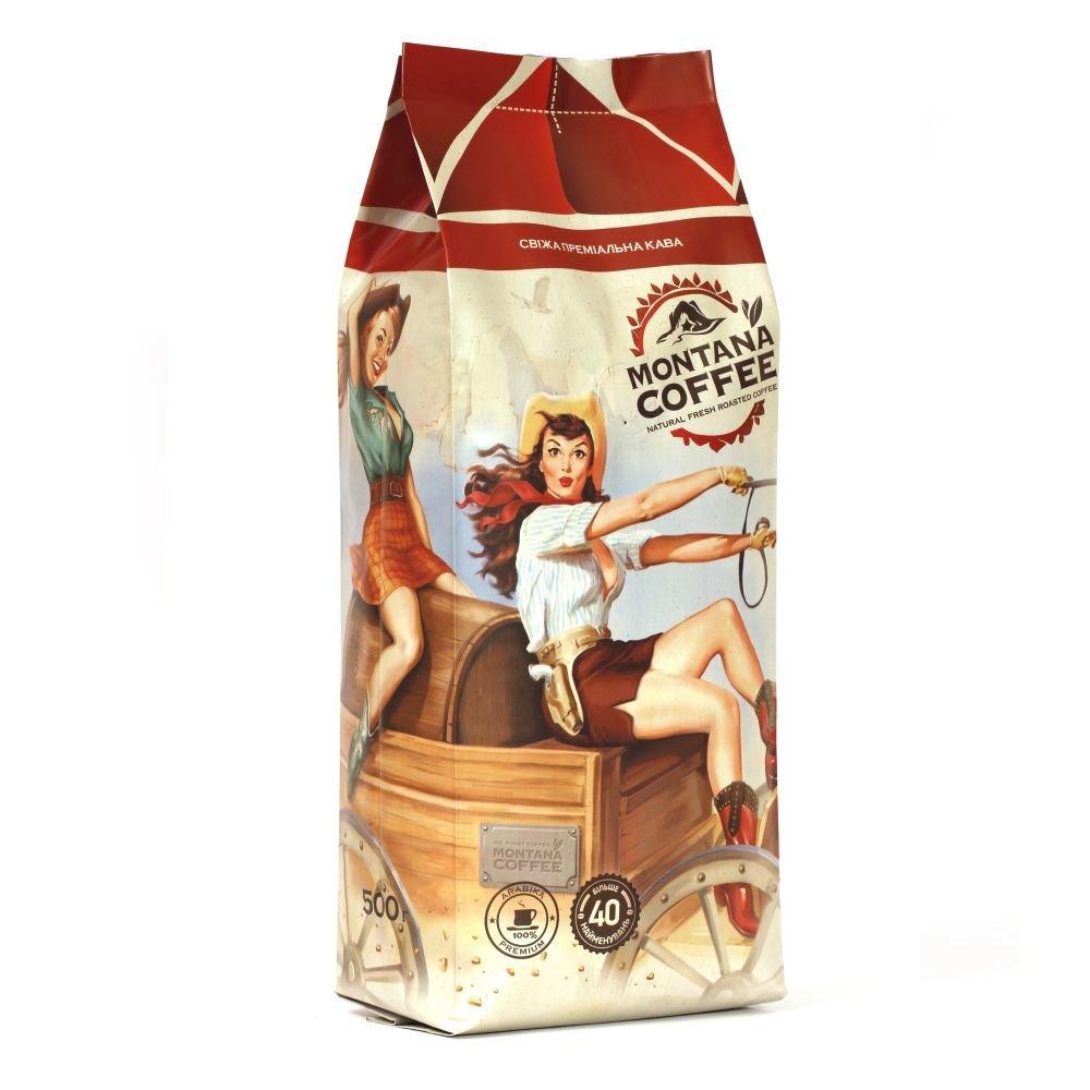 Кава в зернах Montana Coffee Арабіка Ефіопія Сідамо 500 г