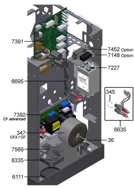1H328329 Плата силова V 3.1