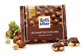 Молочний шоколад Ritter Sport Лісовий горіх 100 г