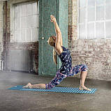 Мат для йоги Reebok зелений 4 мм (RAYG-11030GN), фото 4