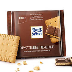 Молочний шоколад Ritter Sport Хрустке печиво 100 г