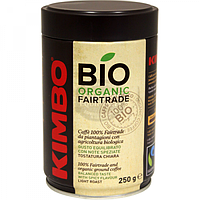 Кофе молотый KIMBO FLO BIO ORGANIC ж/б 250 г
