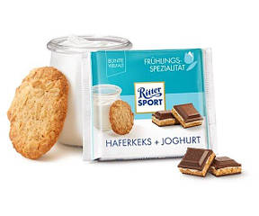 Молочний шоколад Ritter Sport Вівсяне печиво + Йогурт 100 г