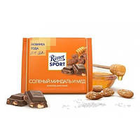 Молочный шоколад Ritter Sport Солёный миндаль и мёд 100 г