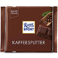 Черный шоколад Ritter Sport Кофе 100 г