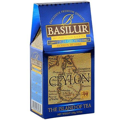 Черный чай Basilur Высокогорный коллекция Чайный остров Цейлон картон 100г - фото 1 - id-p1187734917