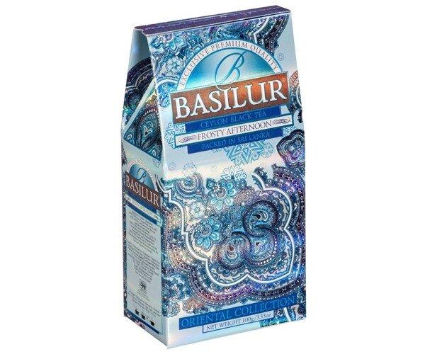 Черный чай Basilur Морозный полудень картон 100 г - фото 1 - id-p1187734919