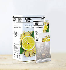 Чай HELLO Tea Імбир лимон 20шт