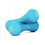 Гантелі неопренові пара LiveUp NEOPRENE DUMBBELL, фото 2