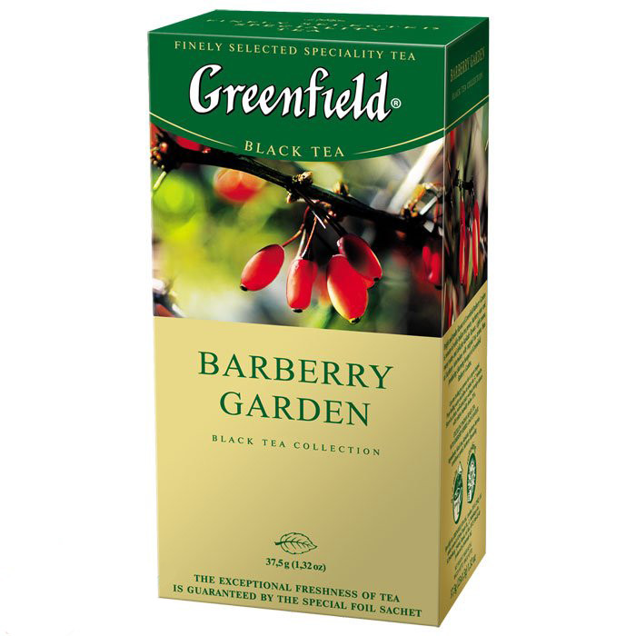 Чай Greenfield Barberry Garden 25 пакетиків