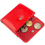 Портмоне для жінок з монетницею ST Leather 18918 Червоний, фото 5