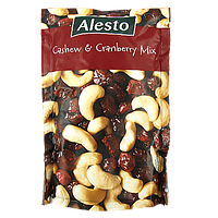 Горішки мікс журавлина та кешью (черв.) Алесто Alesto Mix cranberry mix 200g 27шт/ящ (Код: 00-00003782)