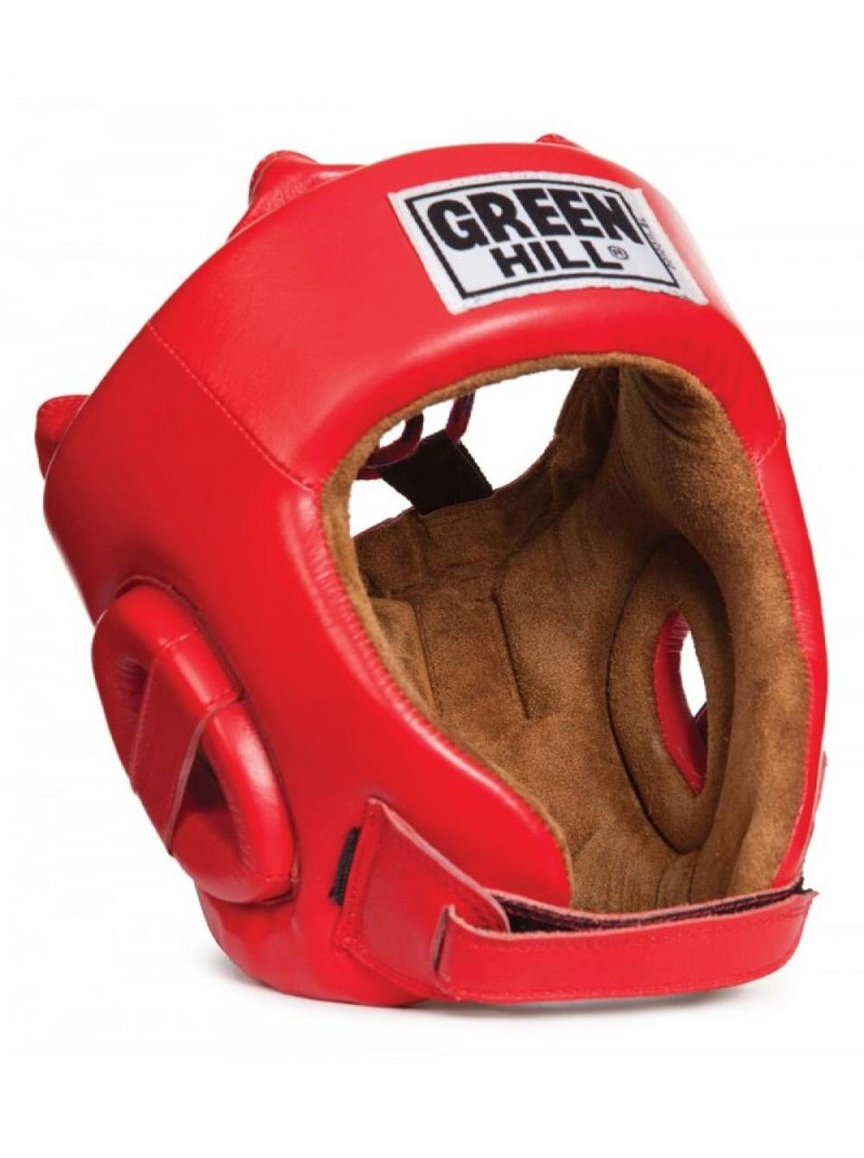 Шолом боксерський "Five star" Green Hill червоний, фото 1