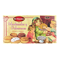Печиво Мантекадо і Полуворон Ел Санто El Santo 300g 30шт/ящ (Код: 00-00001701)