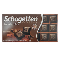 Шоколад Шогеттен темний Schogetten dark 100g 15шт/ящ (Код: 00-00003813)