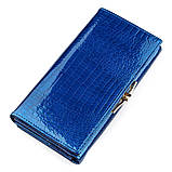 Кошелек женский ST Leather 18394 (S3001A) вместительный Синий, фото 2