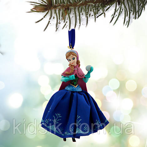 Ялинкові іграшки Дісней Disney Store Frozen, принцеса Анна "Холодне серце"