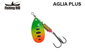 Блешня-вертушка Fishing Roi Aglia Plus 9g. колір-29