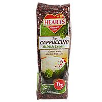 Капучино ірландські вершки Хертс Hearts irish crem 1kg 10шт/ящ (Код: 00-00003858)