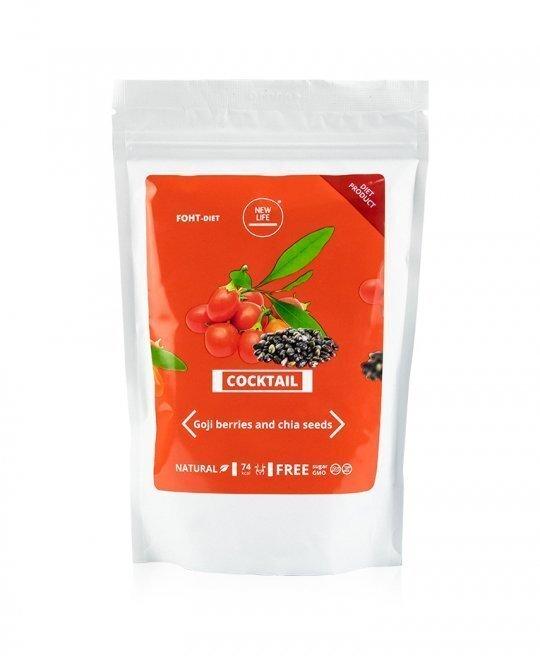 Коктель ягоди Годжі і насіння Чіа, Нове Життя, 200 g