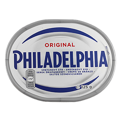 Крем-сир Філадельфія Philadelphia 125g 12шт/ящ (Код: 00-00000369)