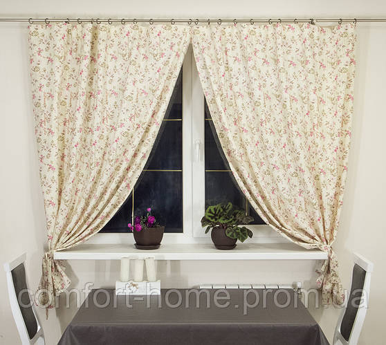 Купить Комплект штор в стиле Прованс Provense Rose, 170*135 см (2 шт ...