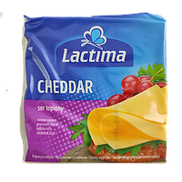 Сир тостовий чеддер Лактіма Lactima 130g 10шт/ящ (Код: 00-00003462)