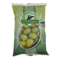 Оливки з кісточкою Вітторія Vittoria 500/850g 10шт/ящ (Код: 00-00000586)