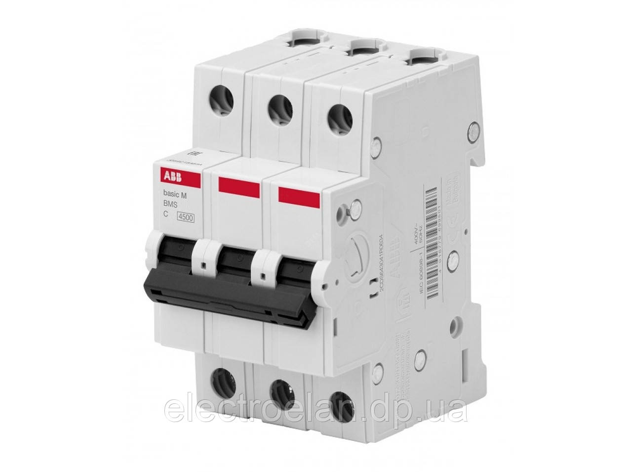 Автоматичний вимикач ABB Basic M 1 полюс 16A C BMS411C16