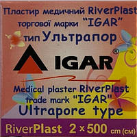 RiverPlast Igar Ультрапор, пластир, на нетканній основі, 2 x 500 см