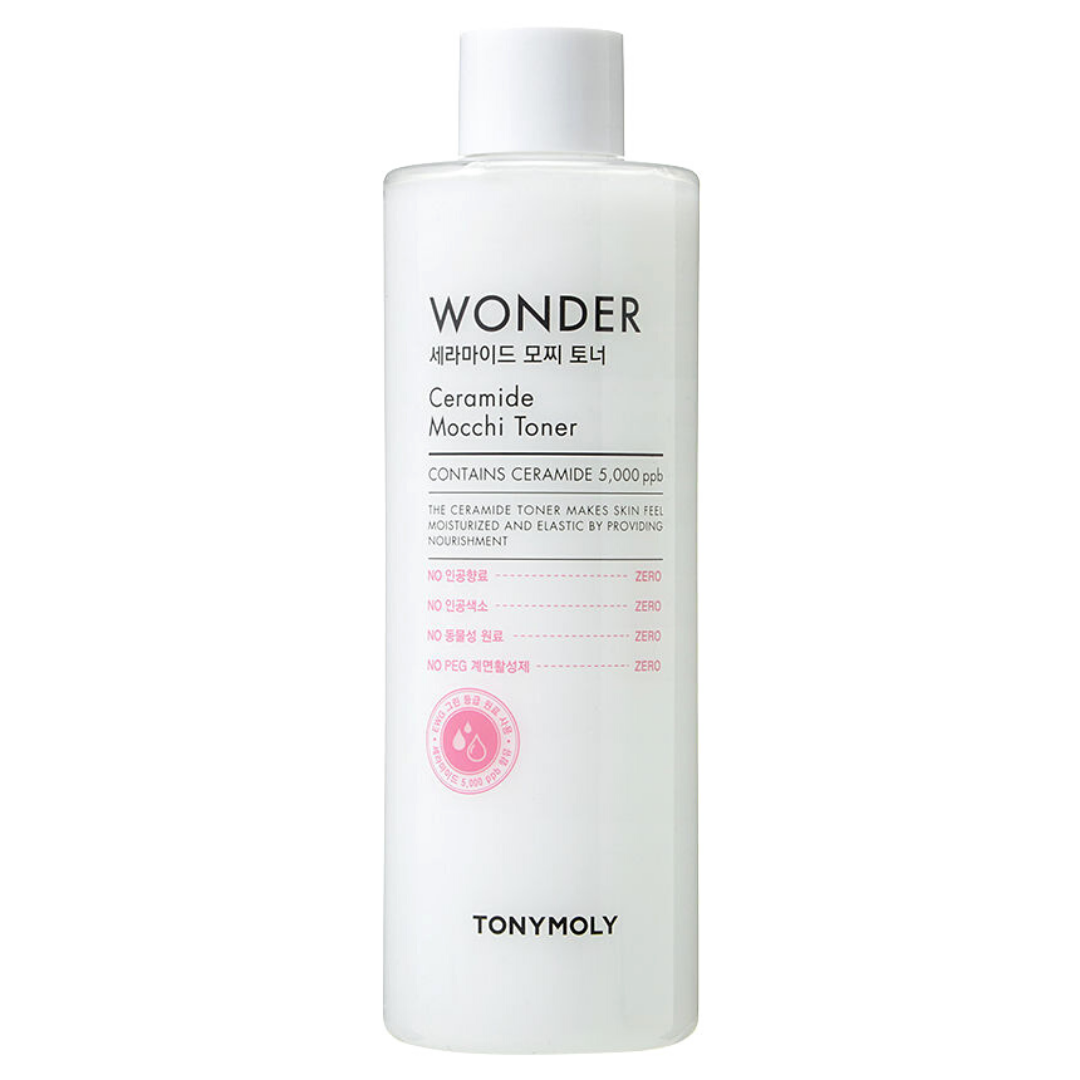 Зволожуючий тонер з керамідами для сухої шкіри Tony Moly [BBH] Wonder Ceramide Toner 500 мл (8806194042701), фото 1