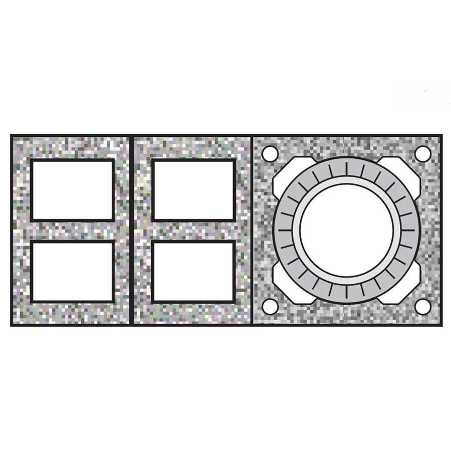 Вентиляційний канал LAS VENT 2х12х17