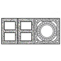 Вентиляційний канал LAS VENT 2х12х17