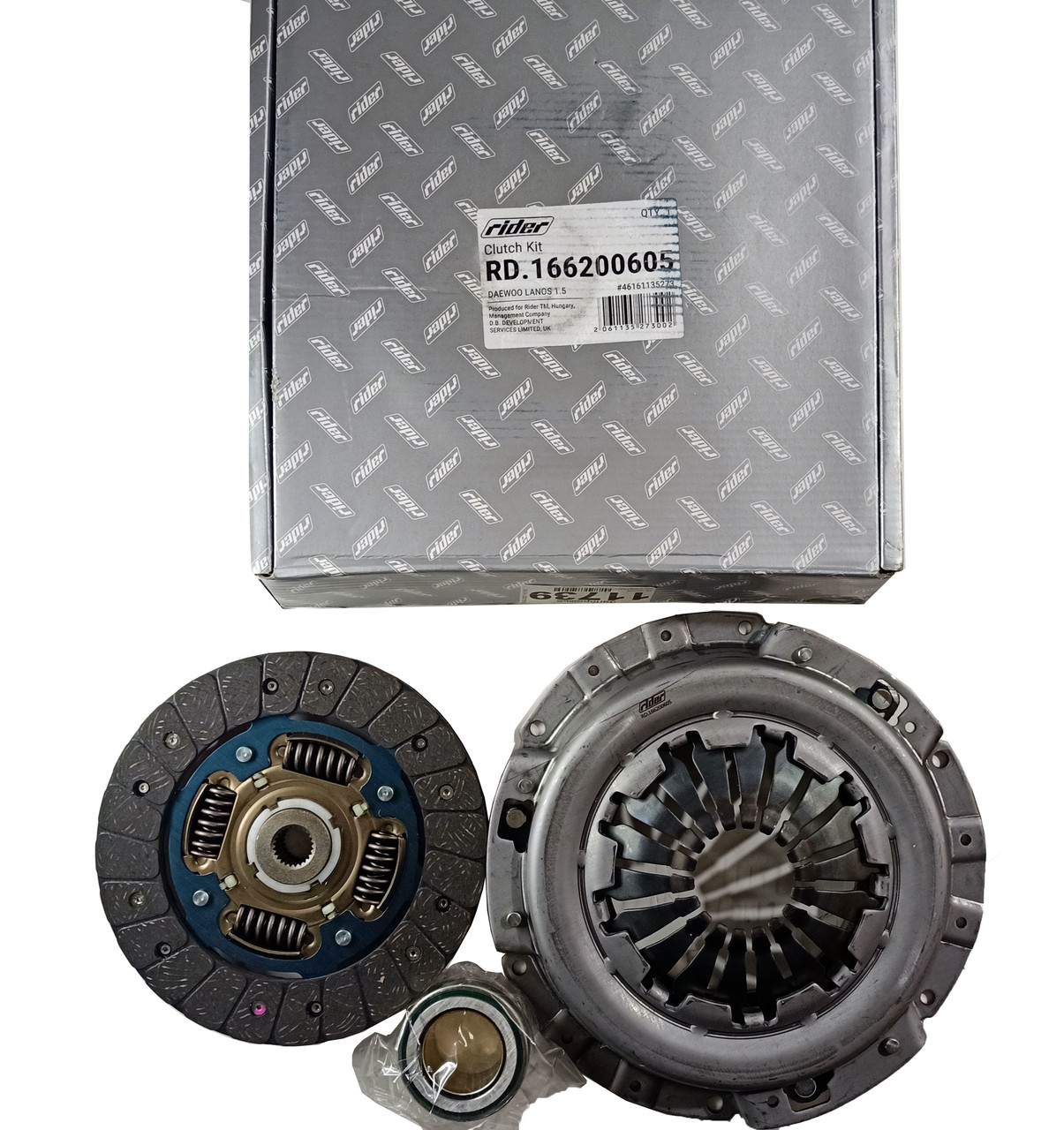 Комплект зчеплення Ланос 1.5 RIDER, RD.166200605