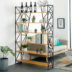 Стелаж в стилі Лофт 2100х1400х400, СТЖ18