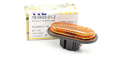 Покажчик повороту на крило, Рено Трафік II (жовтий з чорним обідком) POLCAR (Польща) 6019195E