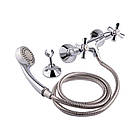 Двохвентильний змішувач латунний для душу колір хром Q-tap Liberty CRM 363, фото 3