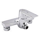 Одноважільний змішувач латунний для душу колір хром Q-tap Estet CRM 010, фото 3