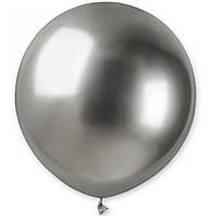Кульки хром срібло 18" (45 см), 25 шт, Китай