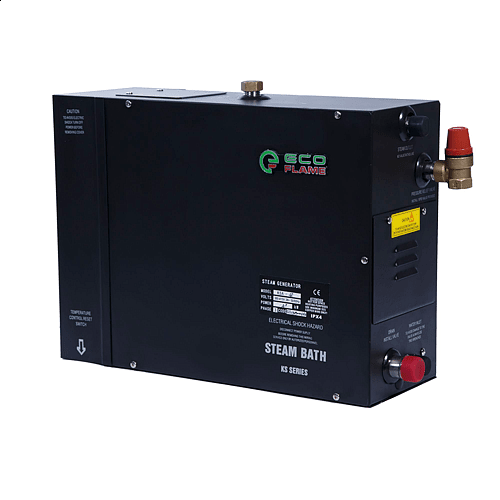 Парогенератор EcoFlame KSB60C 6 кВт з кнопкою і виносним пультом, Парогенераторы, Украина, 220/380, 6 кВт
