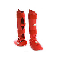 Защита голени и стопы Adidas WKF (661.35Z) Red XS