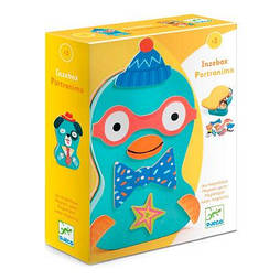 Магнітна гра Djeco Портрети DJ03087