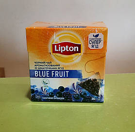 Чай Lipton Blue Fruit 20 пірамідок чорний