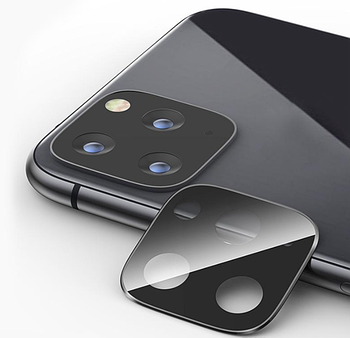 Захисне скло камери для iPhone 12 Pro Max Black (KG-1473)