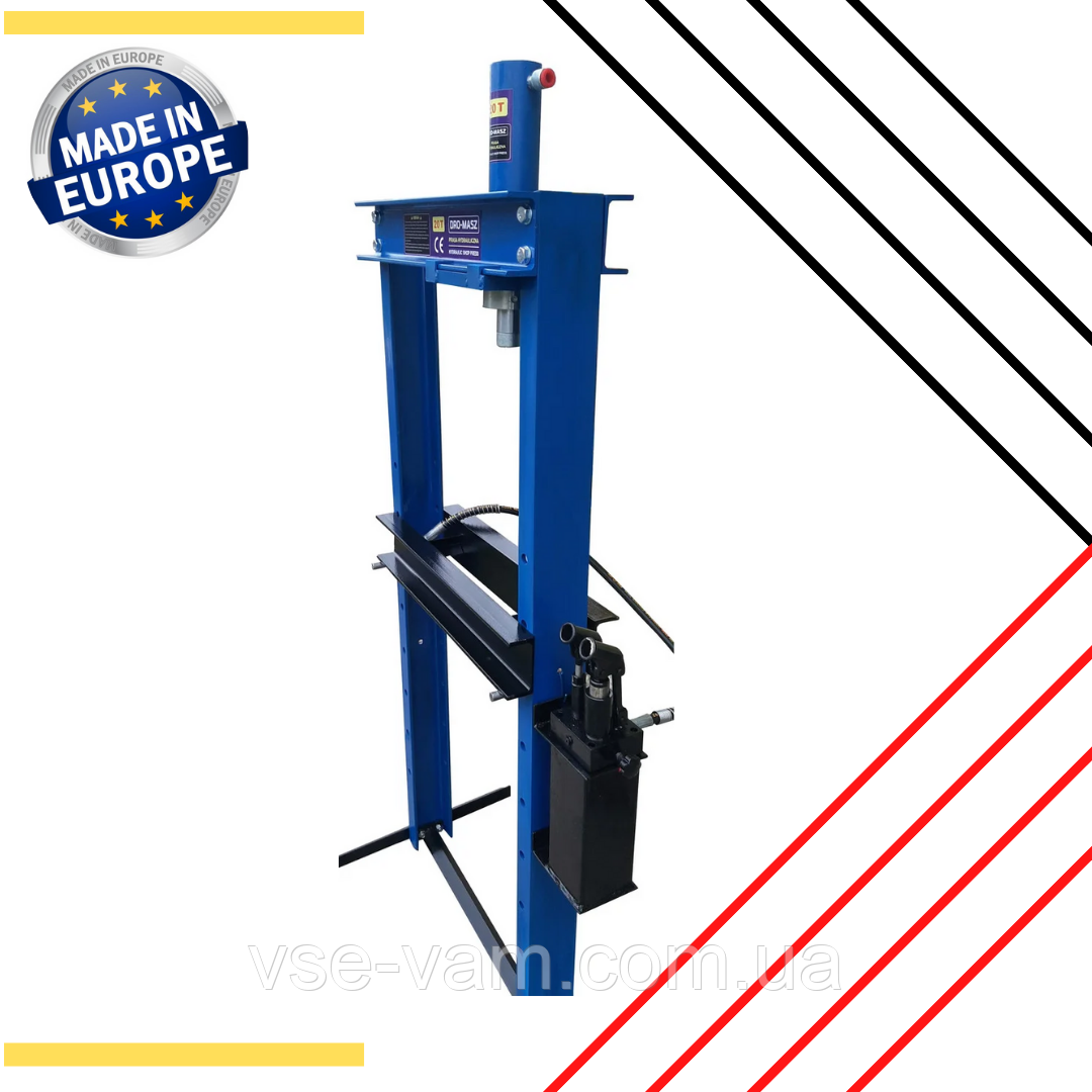 Посилений прес гідравлічний 20т насос + циліндр, фото 1