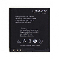 Аккумулятор (батарея) Sigma Comfort 50 Shell DUO Menol 800mAh